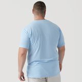 Oxford Blue Short Sleeve Crew Neck Tee