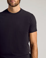 Black Classic Crew Neck