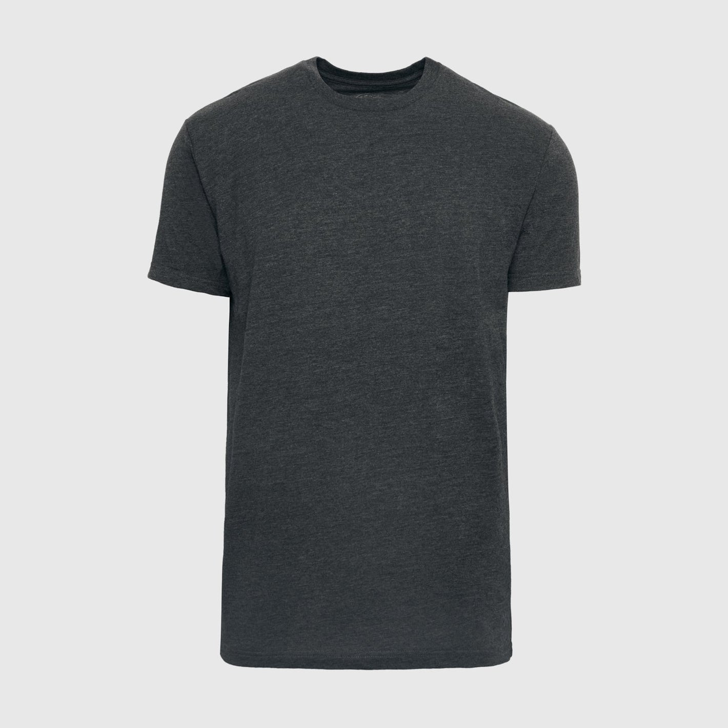 Charcoal Heather Gray Classic Crew Neck