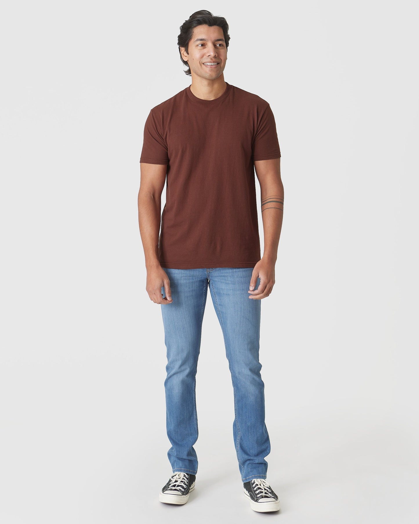 Dark Chocolate Classic Crew Neck