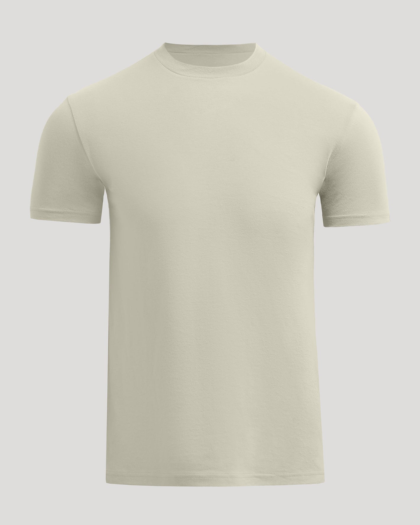 Dark Heather Graystone Classic Crew Neck
