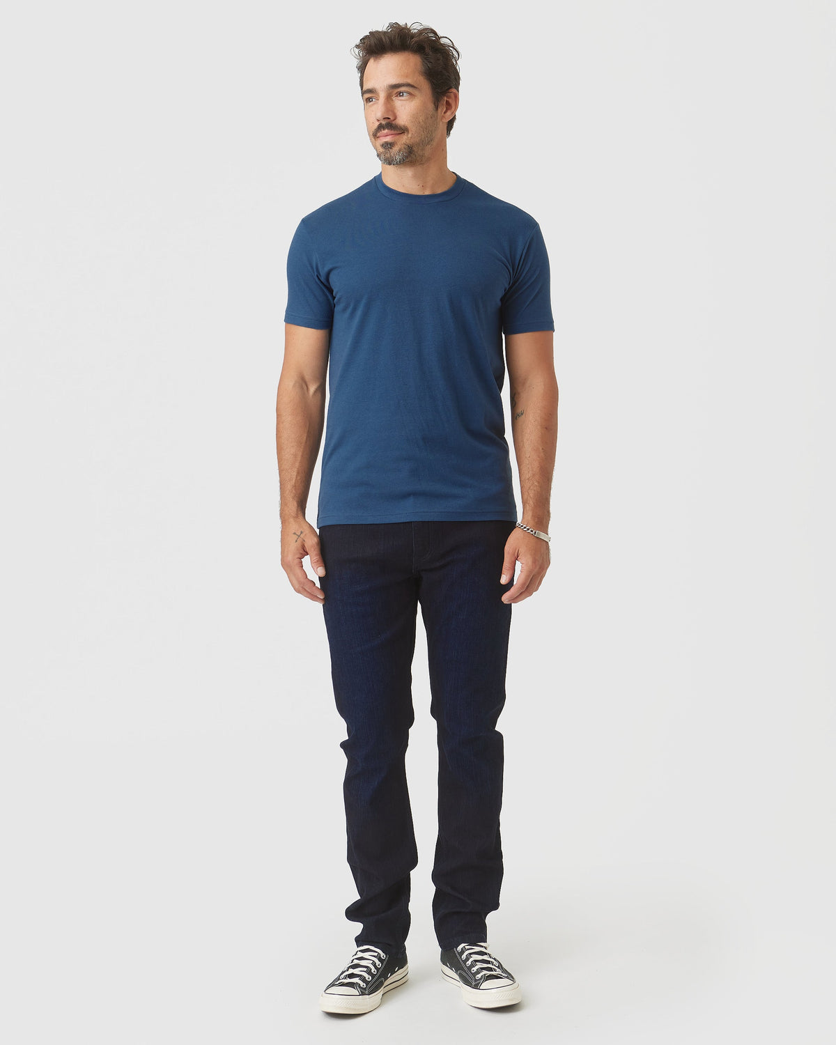 Deep Sea Blue Classic Crew Neck