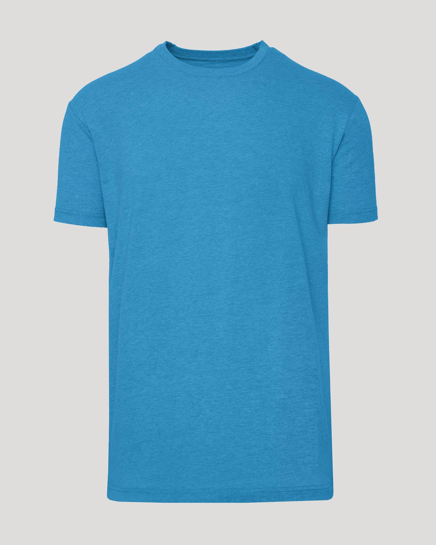 Dark Heather Bahama Blue Classic Crew Neck