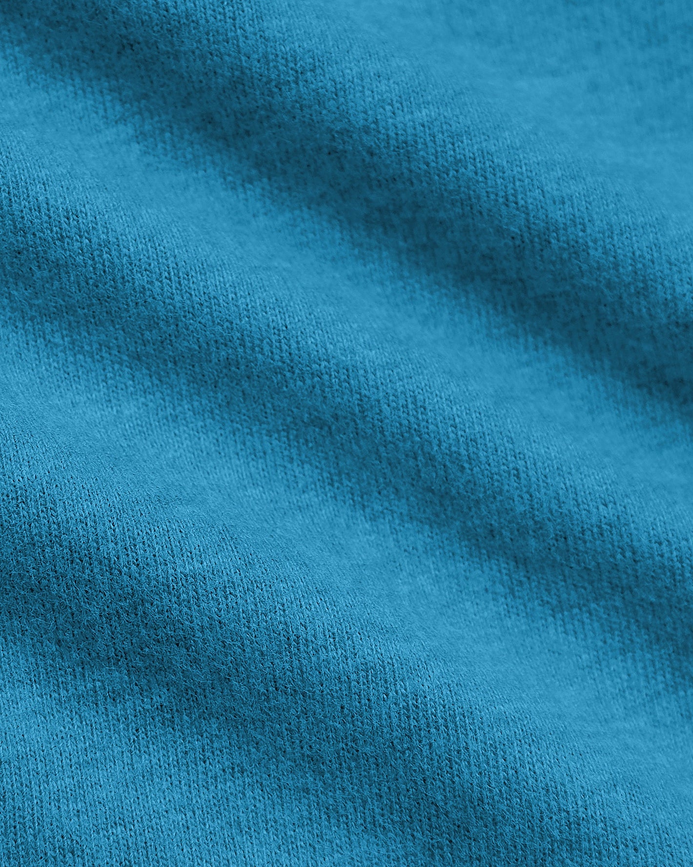 Dark Heather Bahama Blue Tall Straight Hem Crew Neck T-Shirt