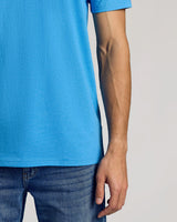 Dark Heather Bahama Blue Classic Crew Neck