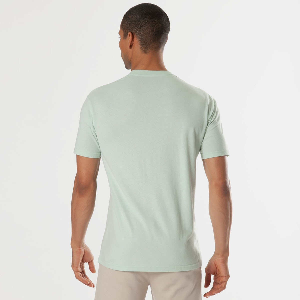 Green Lapis Short Sleeve Crew Neck Tee