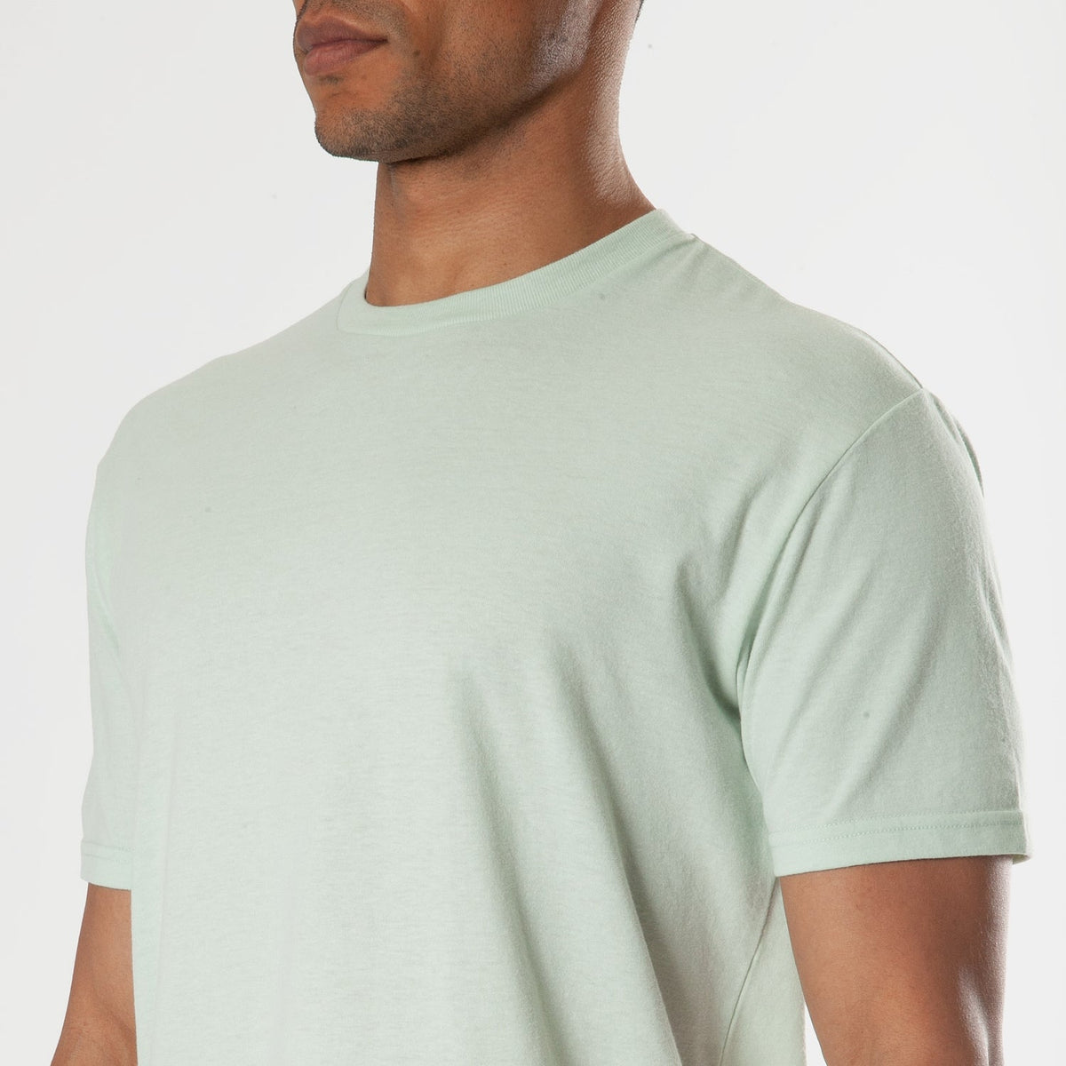 Green Lapis Short Sleeve Crew Neck Tee