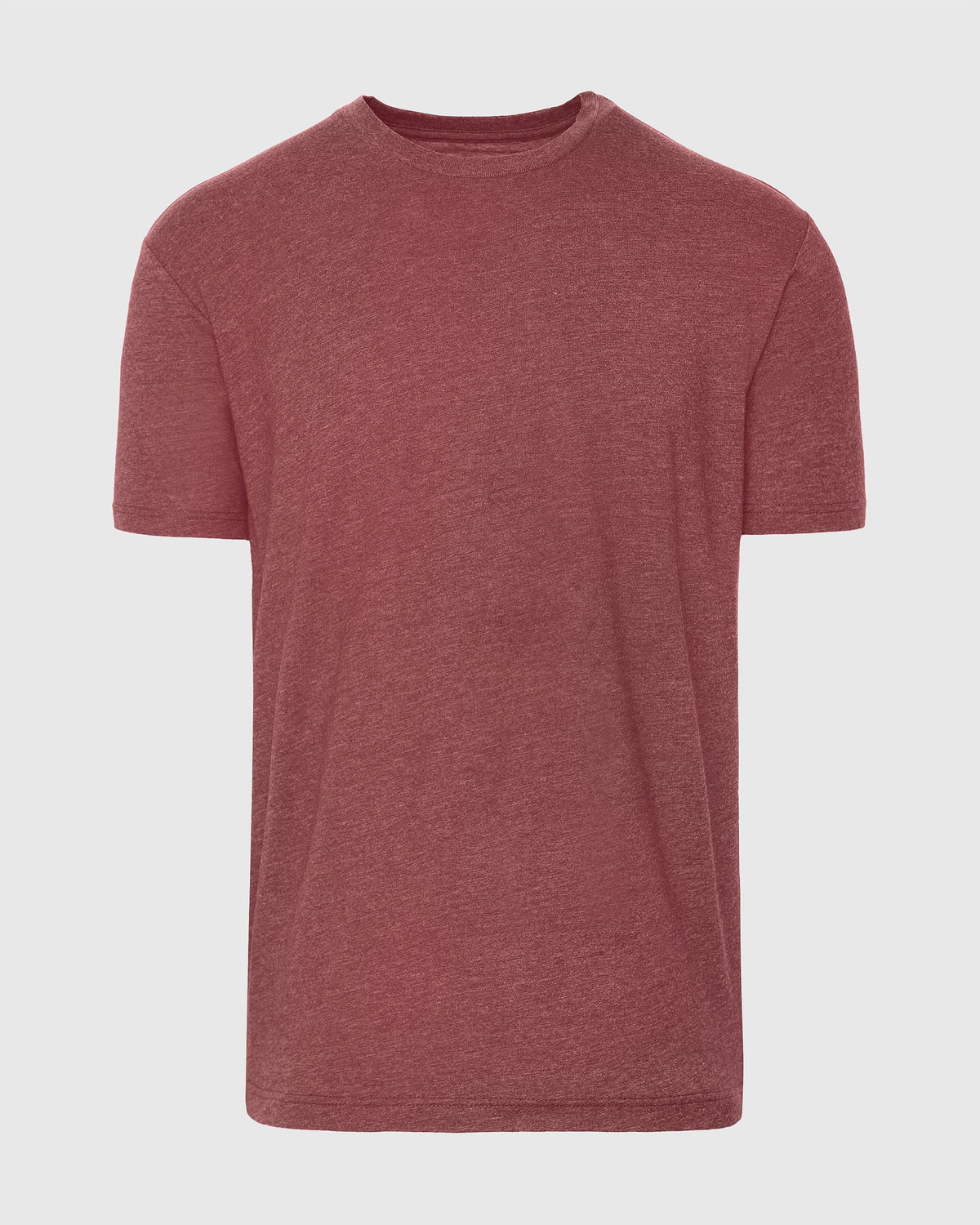 Heather Crimson Classic Crew Neck