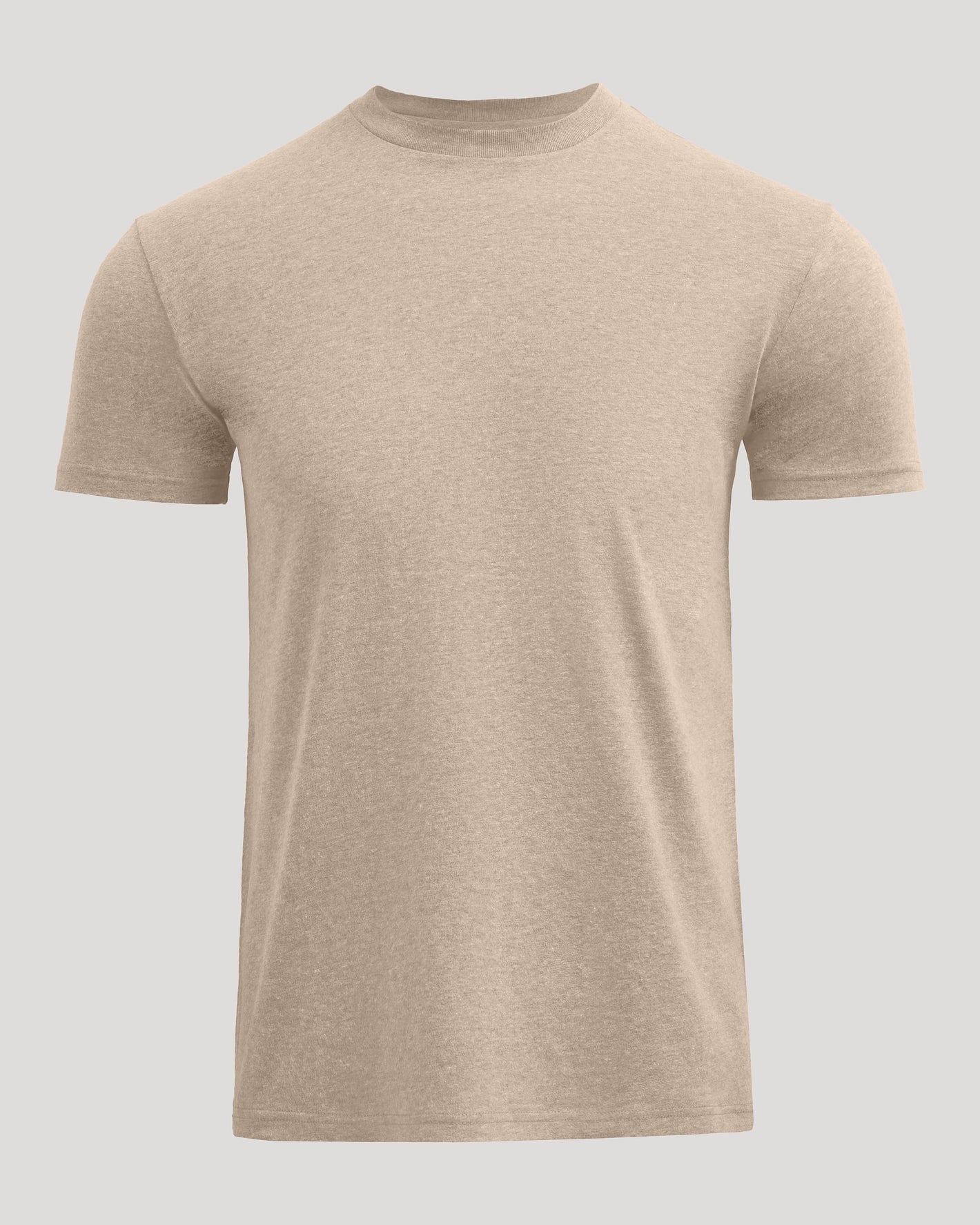 Heather Fennel Classic Crew Neck