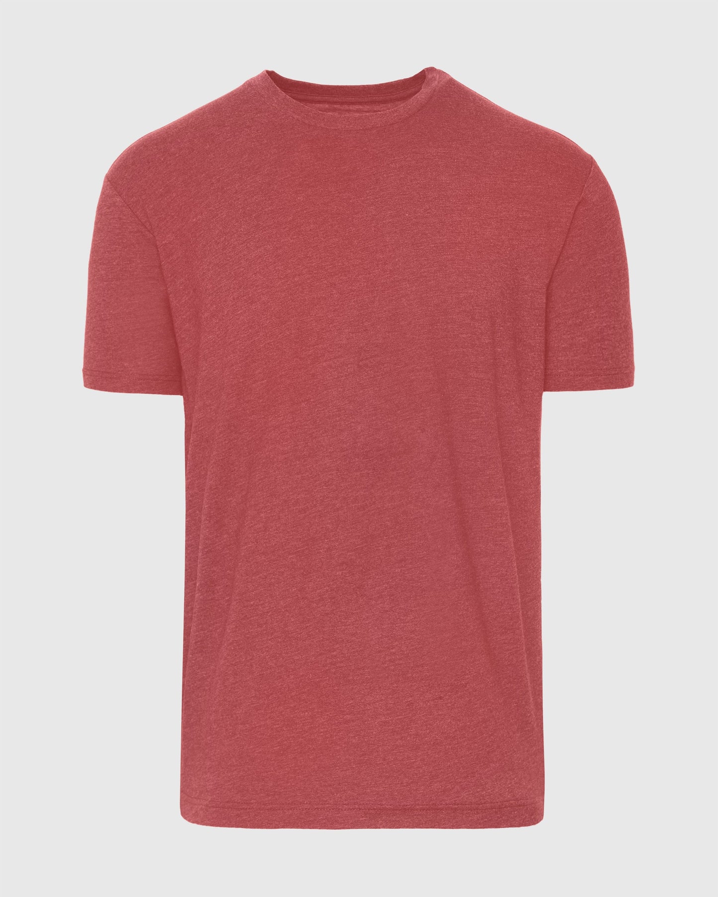 Heather Garnet Classic Crew Neck