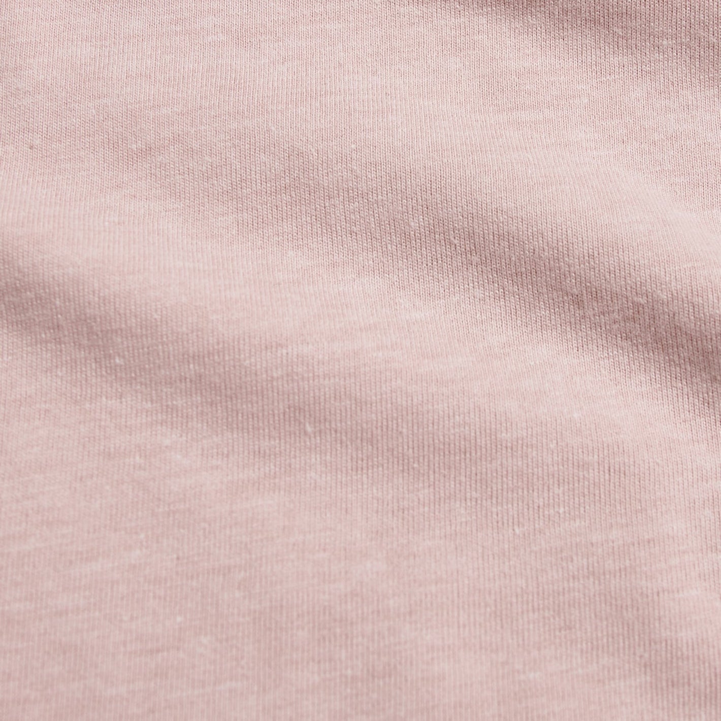 Heather Dusty Pink Short Sleeve Crew Neck Tee