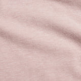 Heather Dusty Pink Short Sleeve Crew Neck Tee