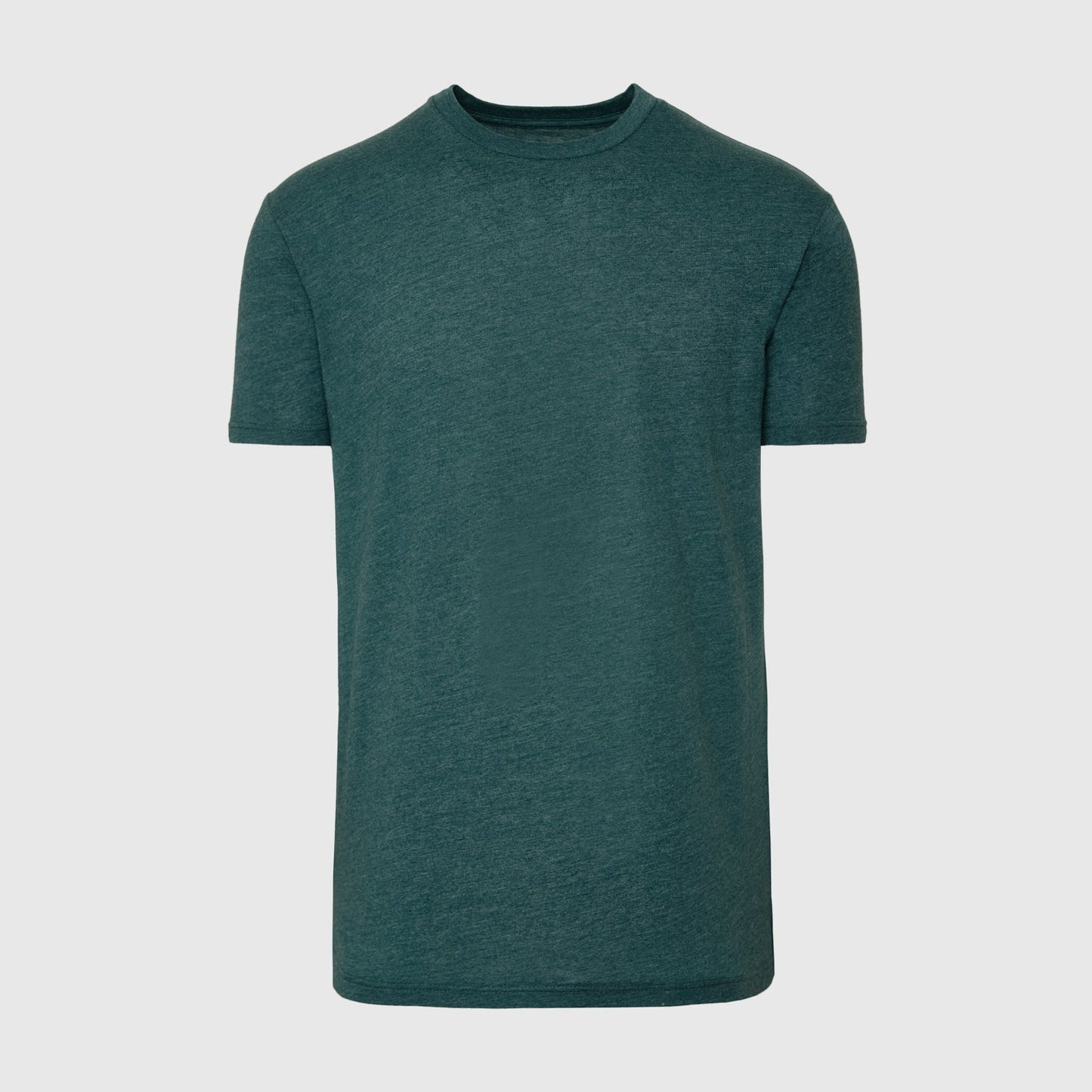 Heather Emerald Short Sleeve Crew Neck Tee