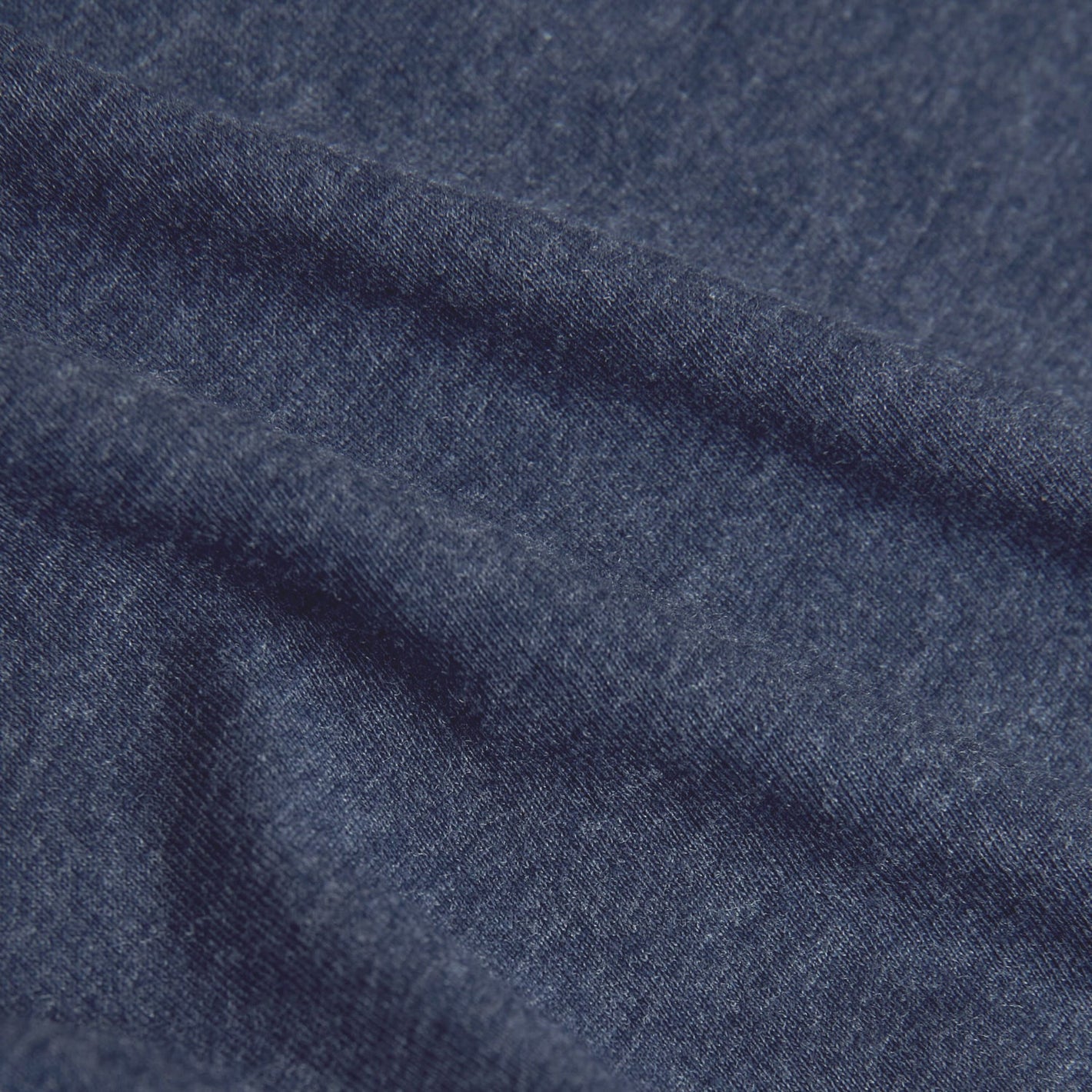 Heather Navy Classic Crew Neck