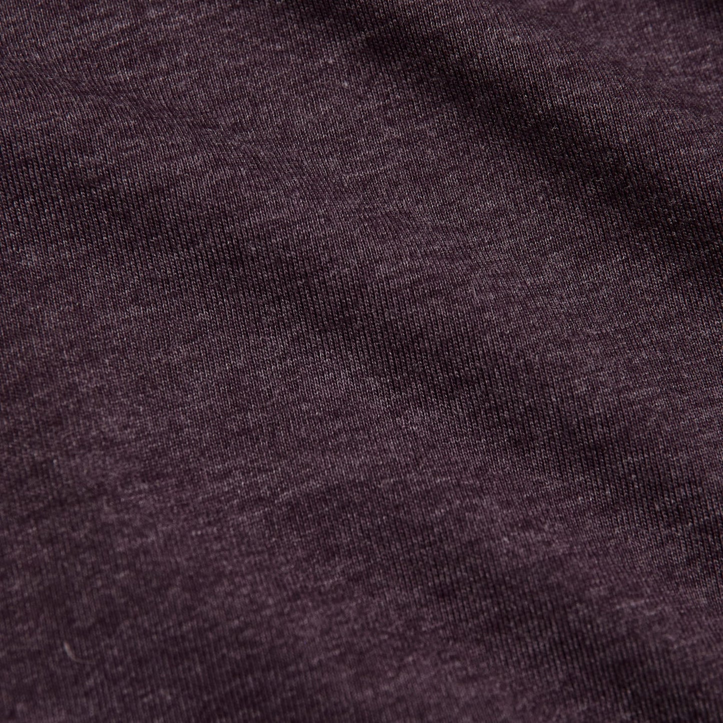 Heather Purple Short Sleeve Crew Neck Tee