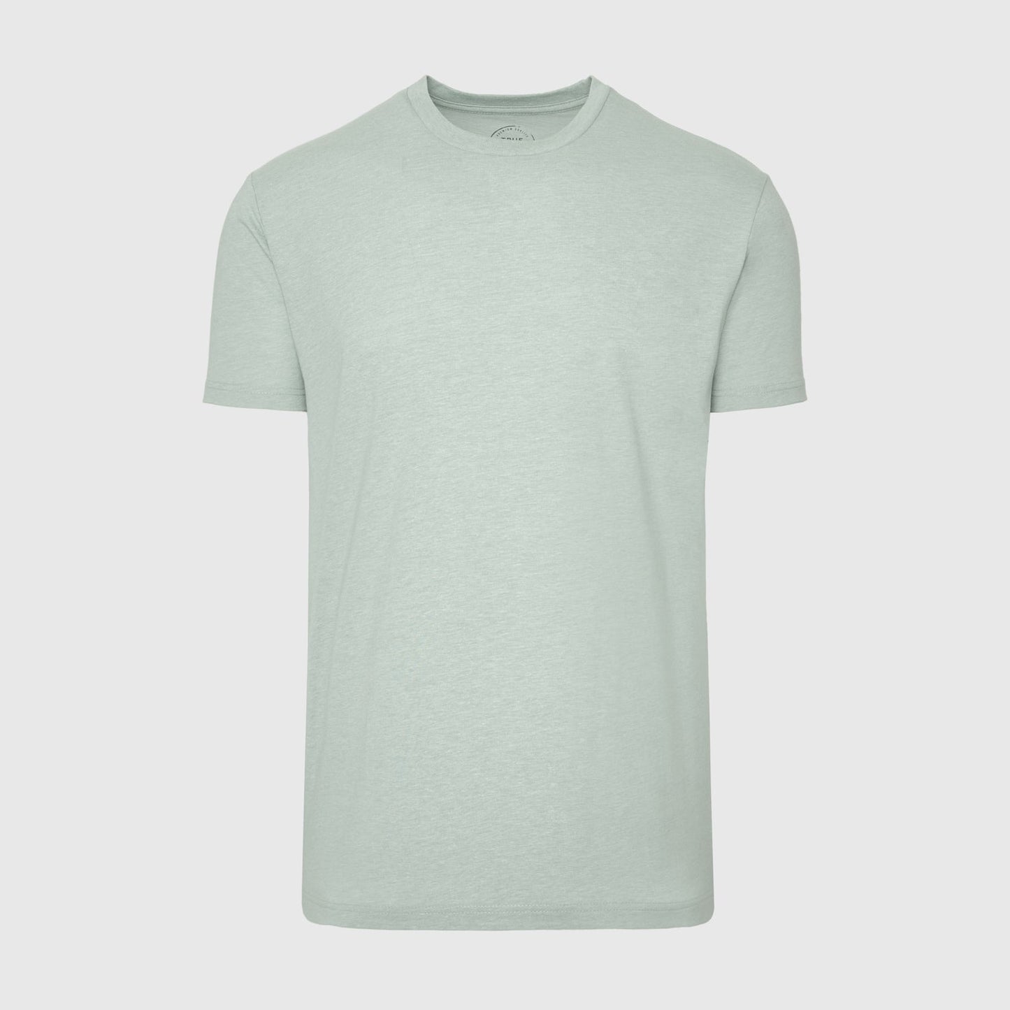 Heather Sage Short Sleeve Crew Neck Tee