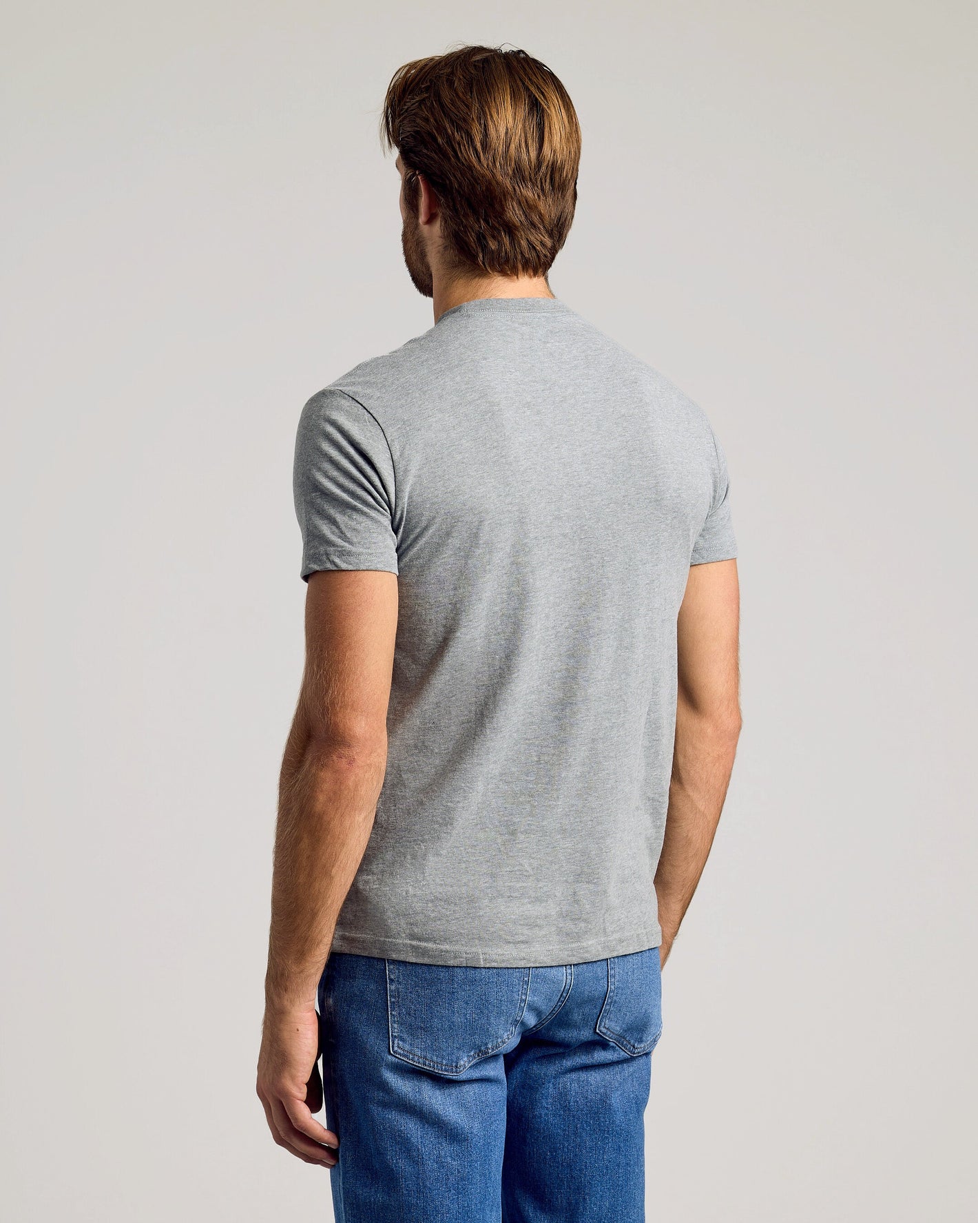 Heather Gray Classic Crew Neck