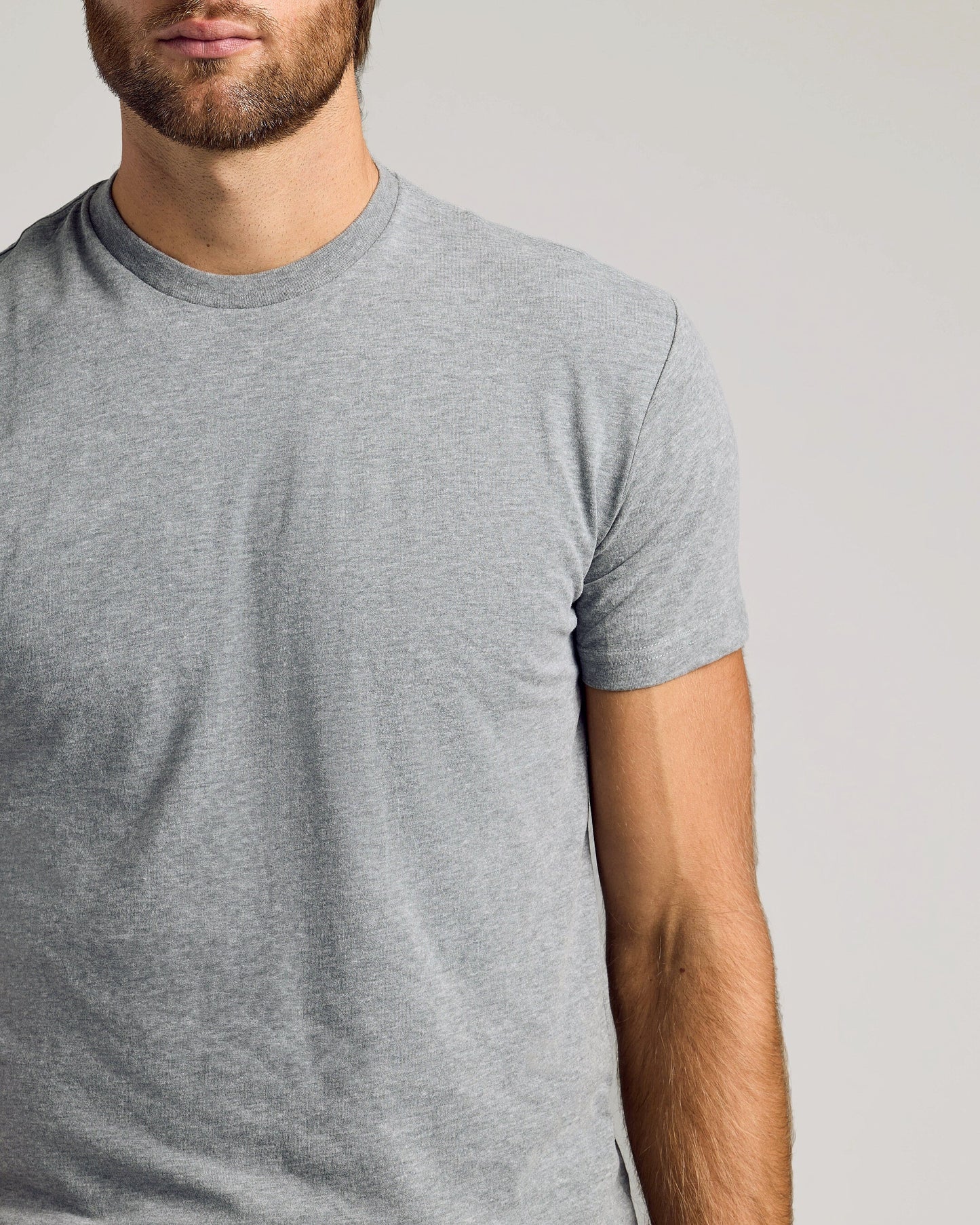 Heather Gray Classic Crew Neck