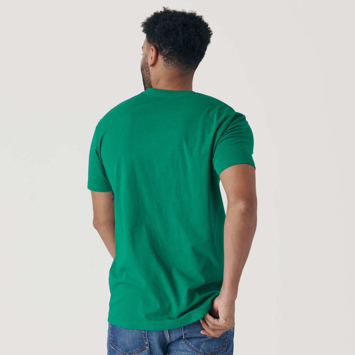 Kelly Green Short Sleeve Crew Neck Tee