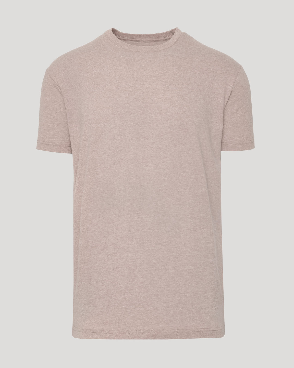 Light Heather Slate Mauve Classic Crew Neck