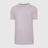 Lilac Gray Short Sleeve Crew Neck Tee