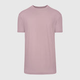 Mineral Mauve Short Sleeve Crew Neck Tee
