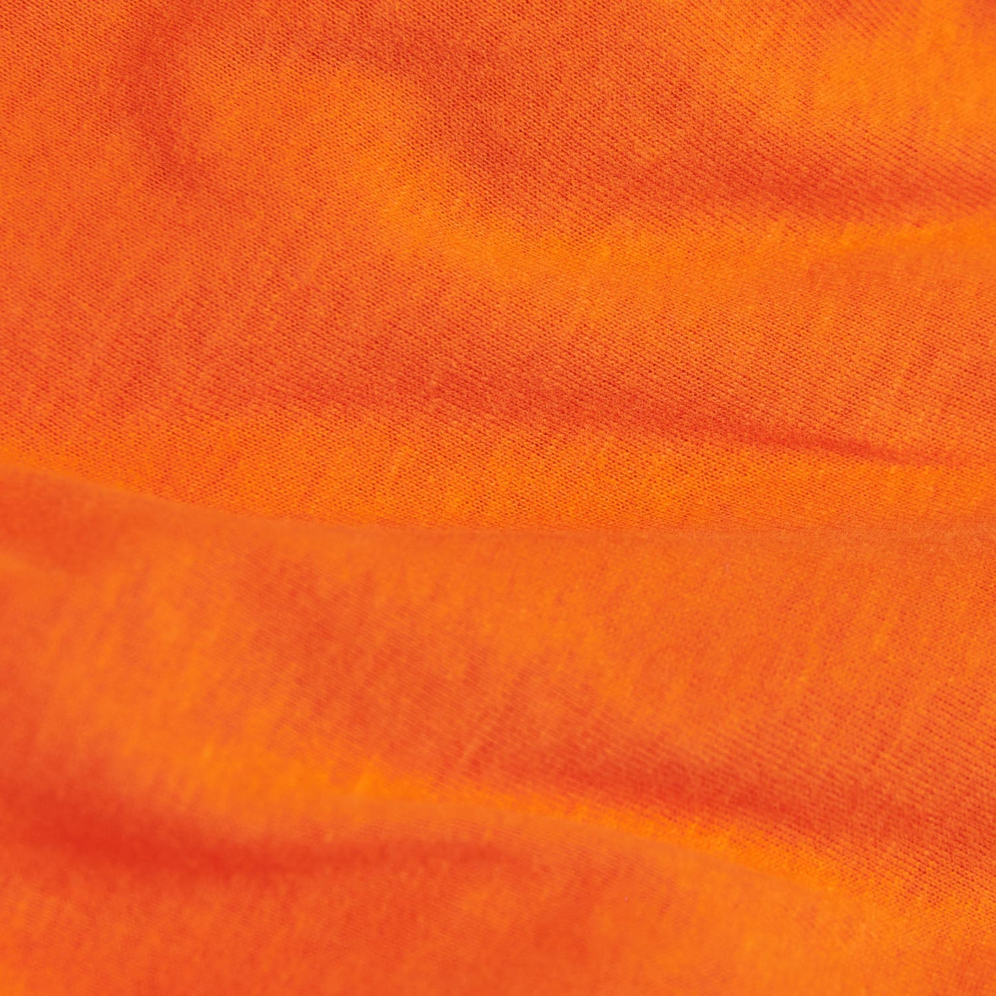 Orange Short Sleeve Crew Neck Tee