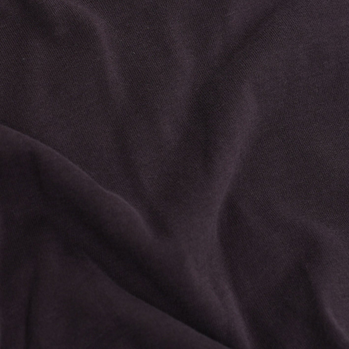 Dark Purple Short Sleeve Crew Neck Tee
