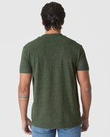 Racing Green Heather Classic Crew Neck
