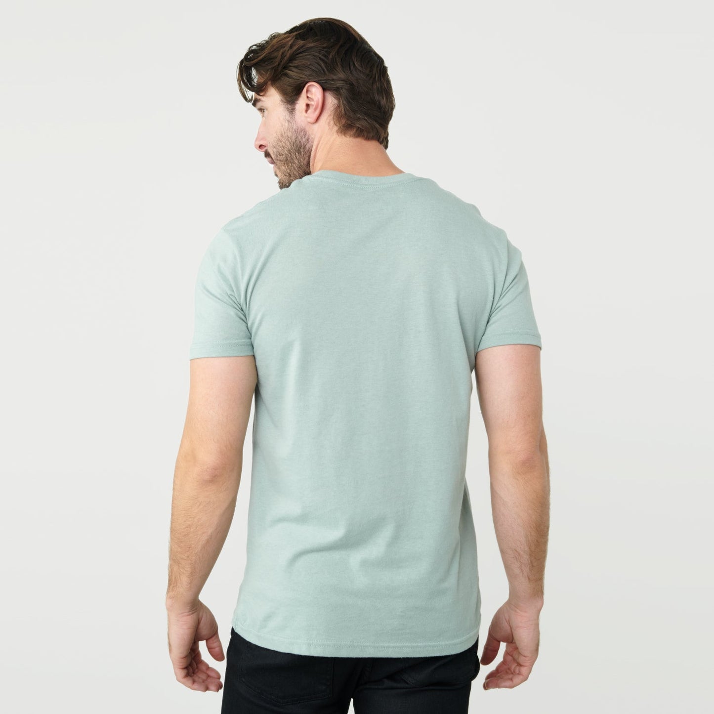 Sage Short Sleeve Crew Neck Tee