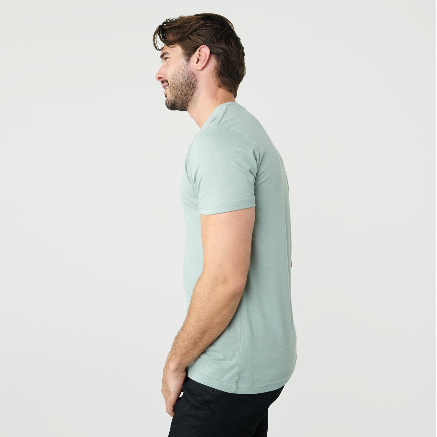 Sage Short Sleeve Crew Neck Tee