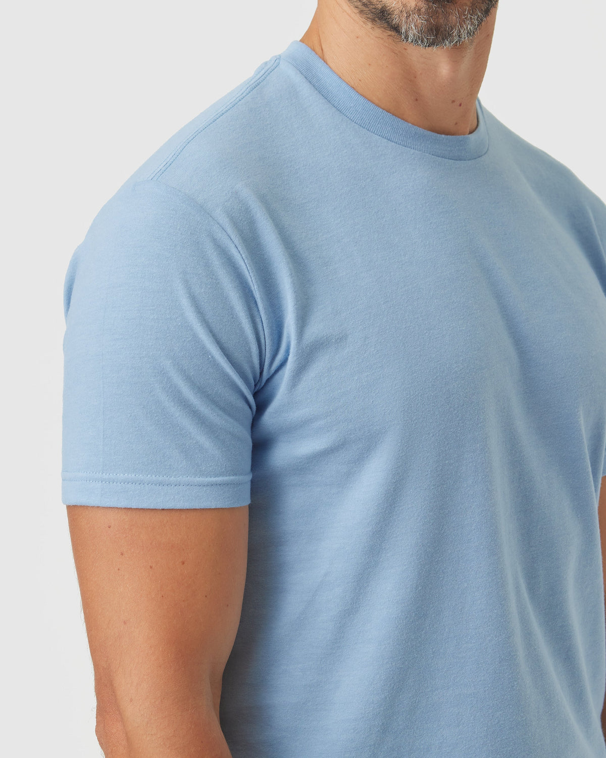 Sky Blue Heather Classic Crew Neck