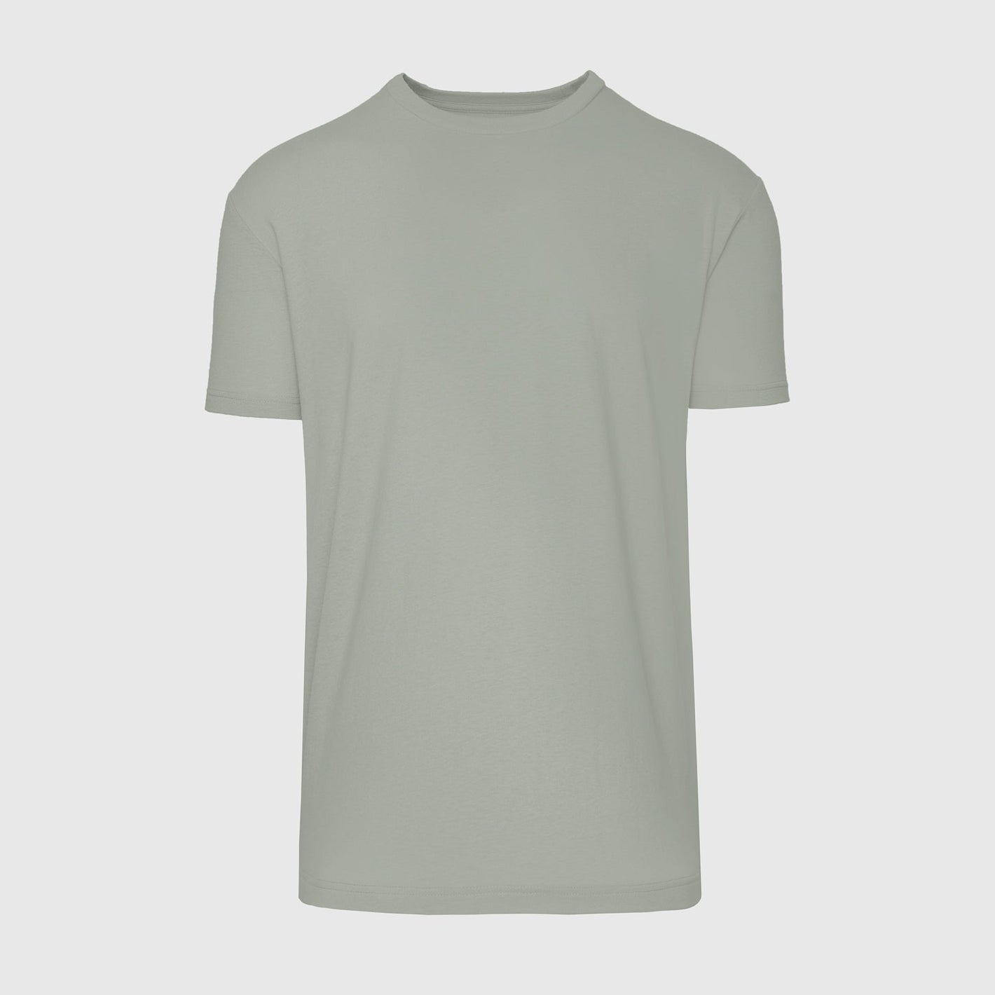 Slate Green Short Sleeve Crew Neck Tee