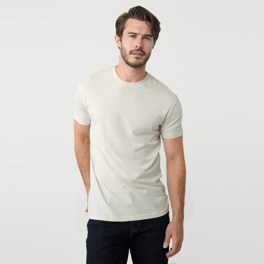 Stone Short Sleeve Crew Neck Tee