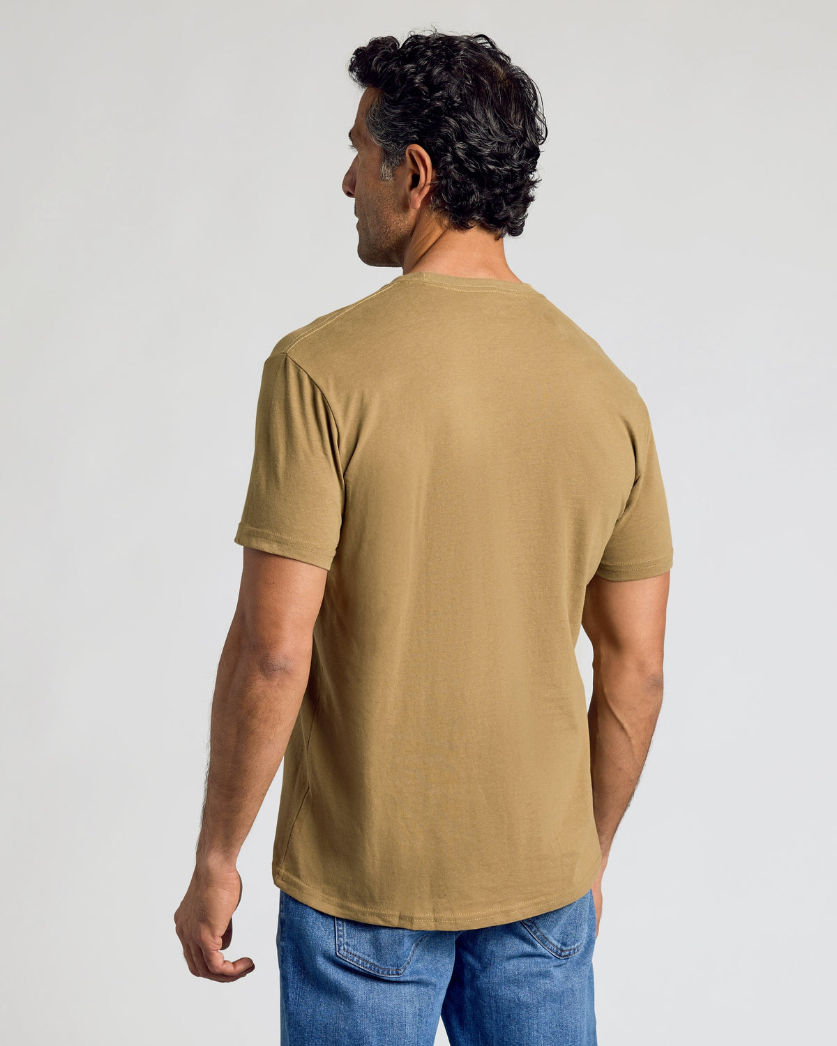 Tan 499 Classic Crew Neck