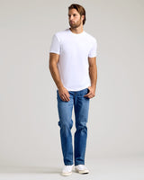 White Classic Crew Neck