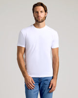 White Classic Crew Neck