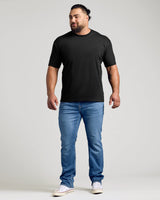 Black Classic Crew Neck