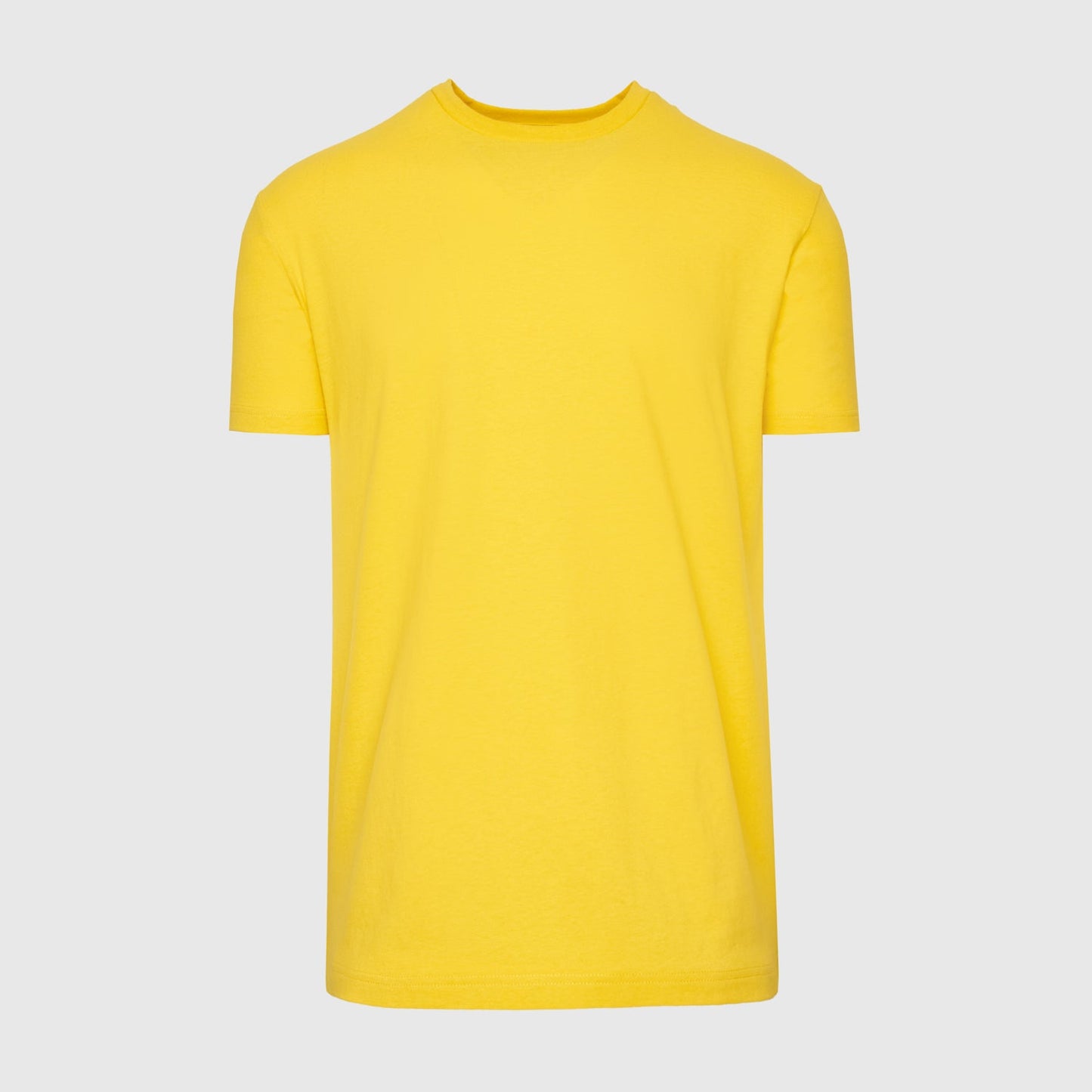 Yellow Short Sleeve Crew Neck Tee