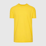 Yellow Short Sleeve Crew Neck Tee