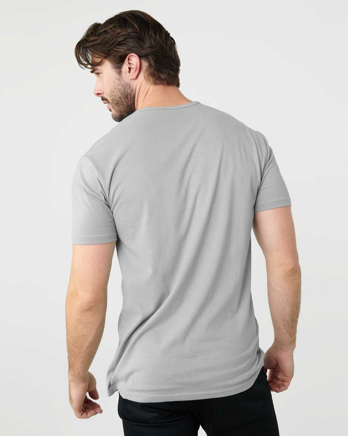 Glacier Gray Short Sleeve Henley