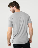 Glacier Gray Short Sleeve Henley