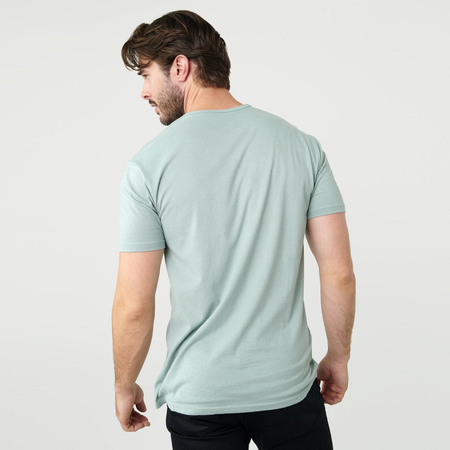 Sage Short Sleeve Henley