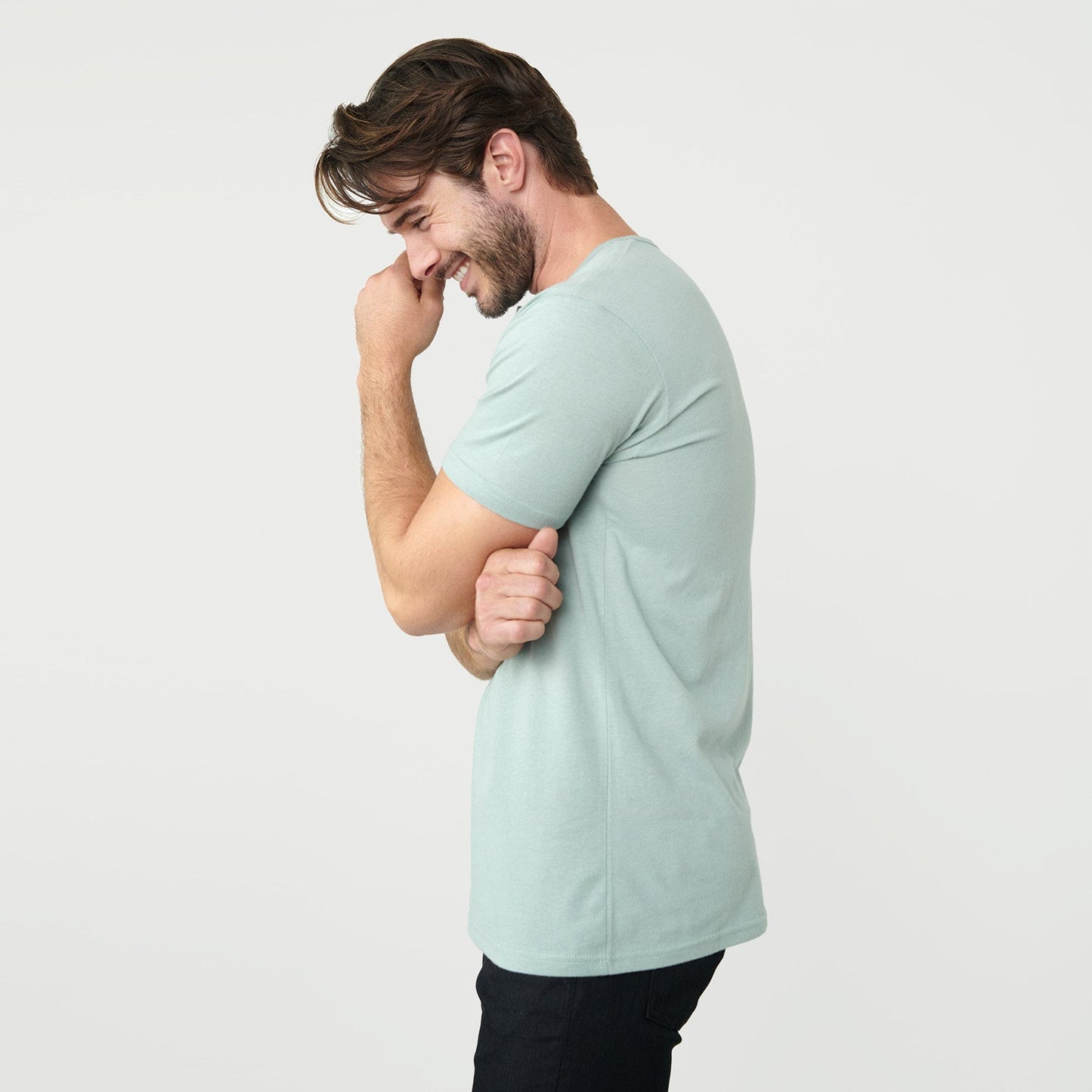 Sage Short Sleeve Henley