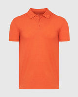 Burnt Orange Heather Classic Polo