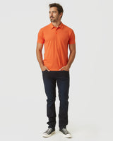 Burnt Orange Heather Classic Polo