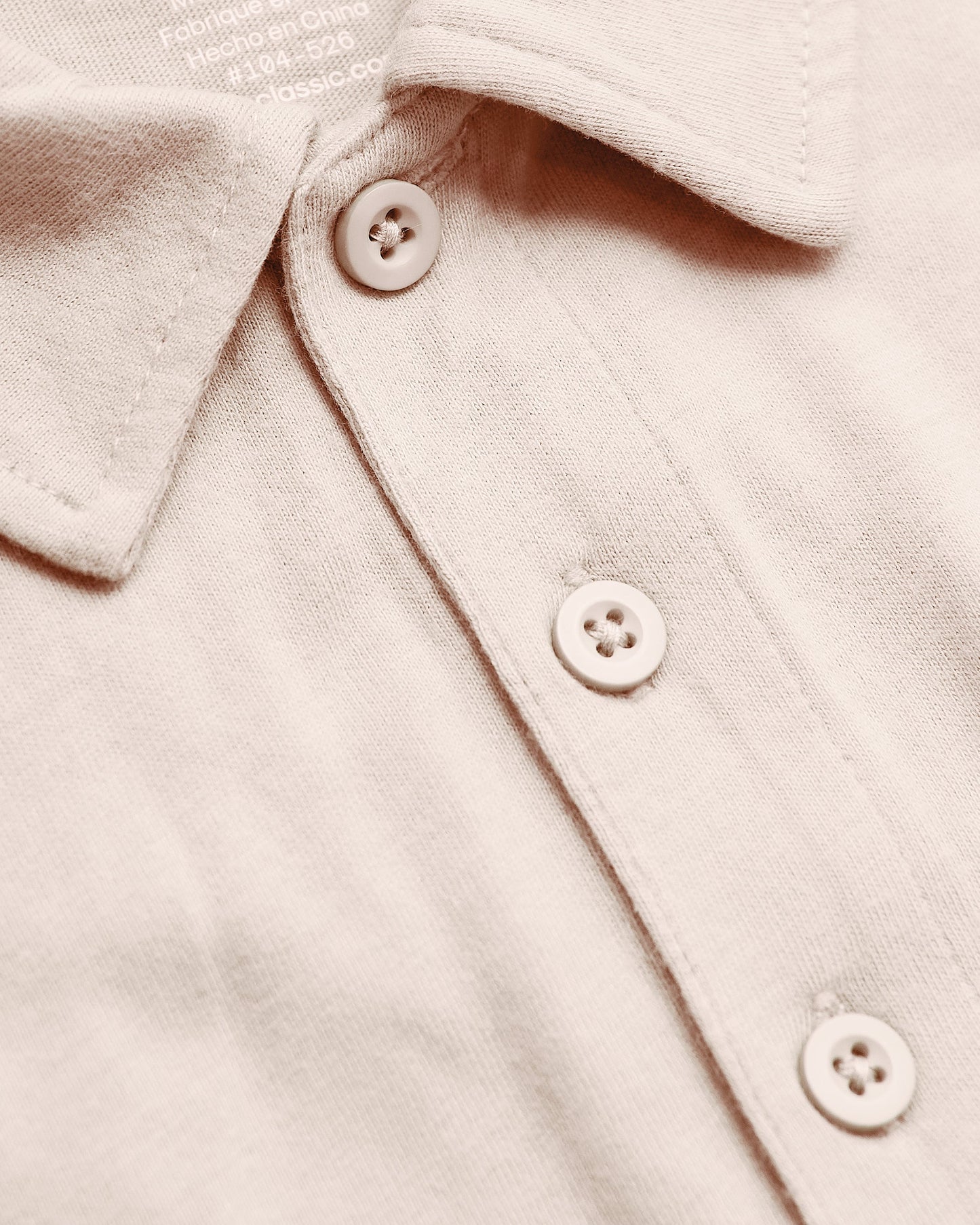 Coral Blush Classic Polo
