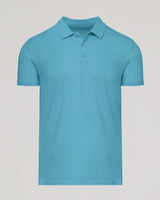 Dark Heather Harbor Short Sleeve Polo