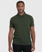 Dark Olive Short Sleeve Polo