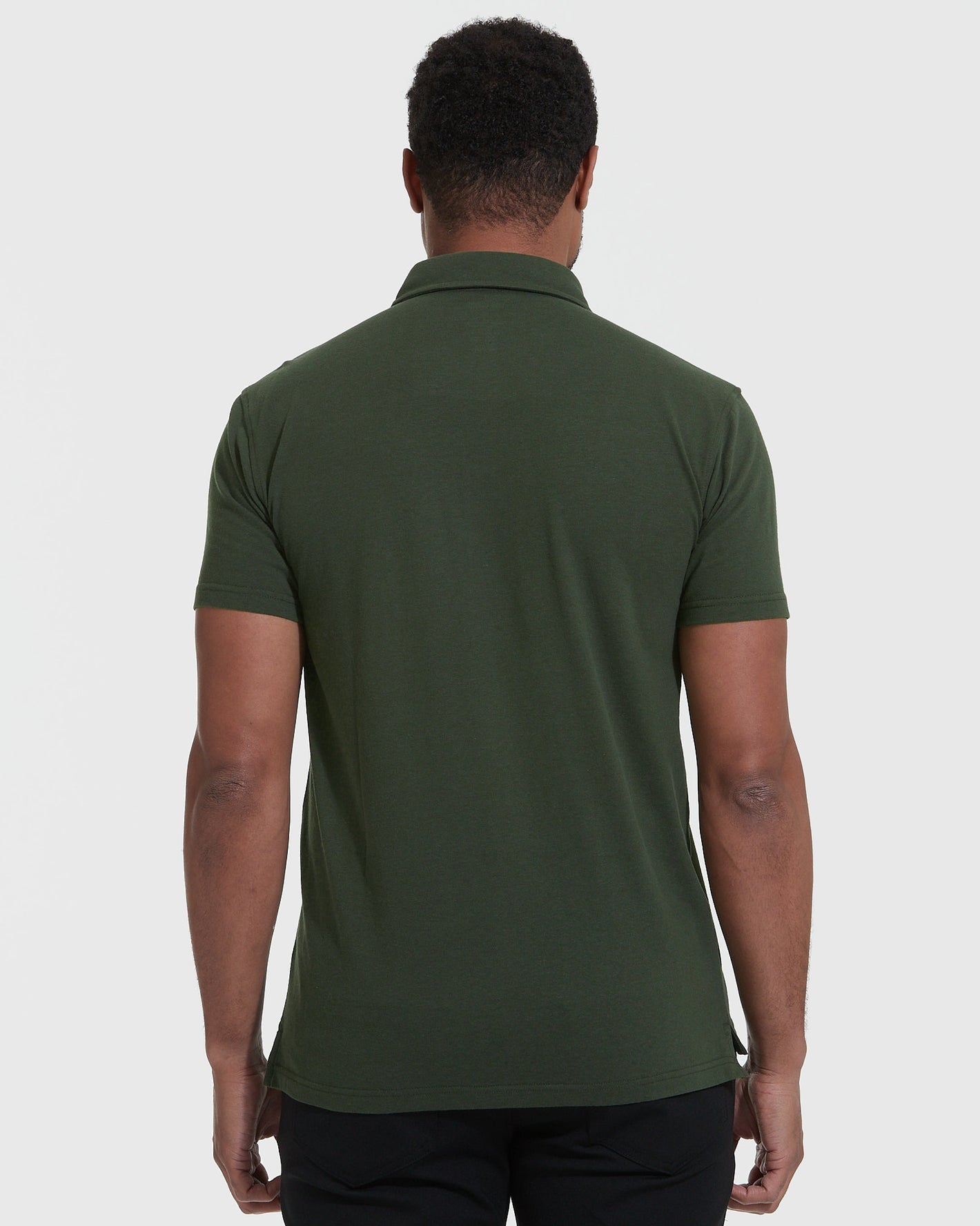 Dark Olive Short Sleeve Polo